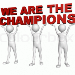 We are the champions of the world